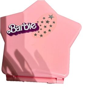 Barbie Pink Star Compact with Black Stars